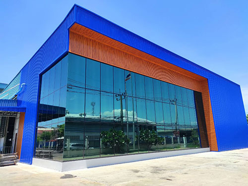 ฟิล์มติดอาคาร